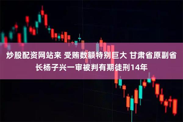 炒股配资网站来 受贿数额特别巨大 甘肃省原副省长杨子兴一审被判有期徒刑14年